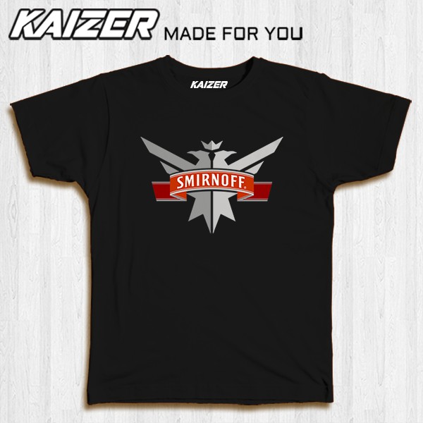 KAIZER TD-0270 Kaos Smirnoff Logo Big - BRAND