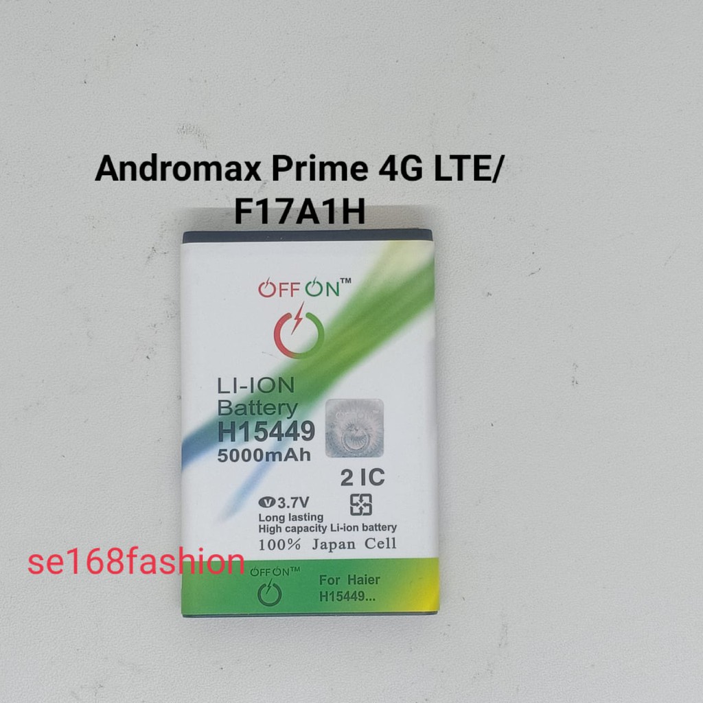 Baterai Smartfren Andromax Prime 4G LTE F17A1H H15449 DoublePower Batre battery batere