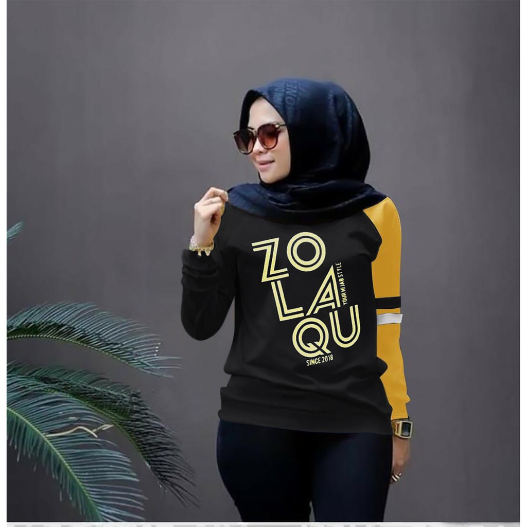 INDOBEST BAJU BLOUSE ZLQ LENGAN PANJANG / ATASAN PAKAIAN WANITA