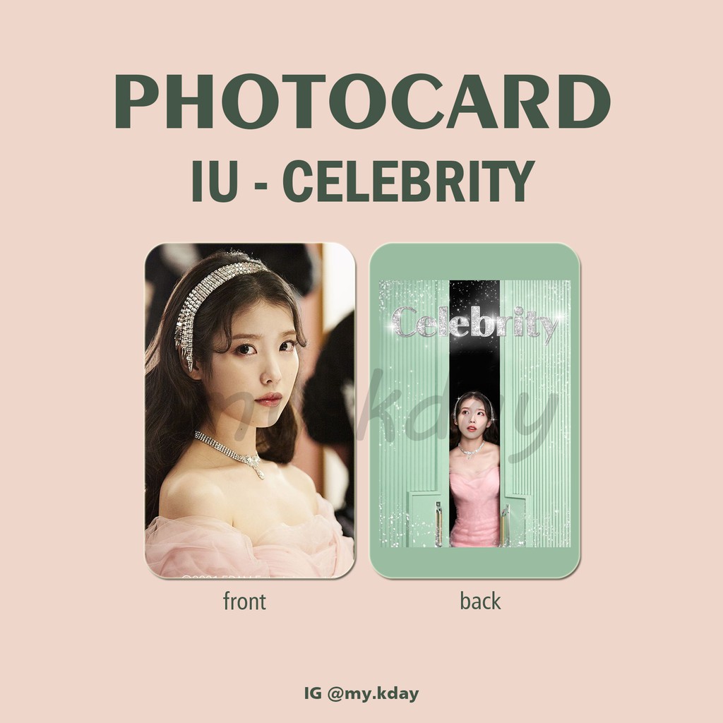 PC-0391, Unofficial Photocard IU Celebrity 2 sisi