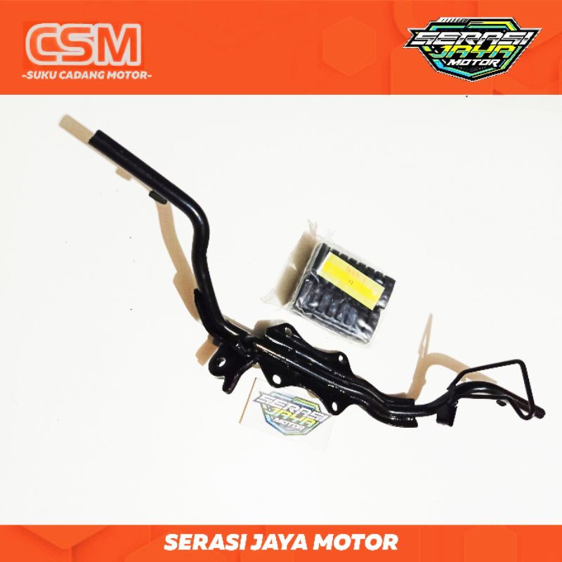 BESI STEP BARSTEP DEPAN + KARET STEP DEPAN YMH JUPITER MX OLD LAMA