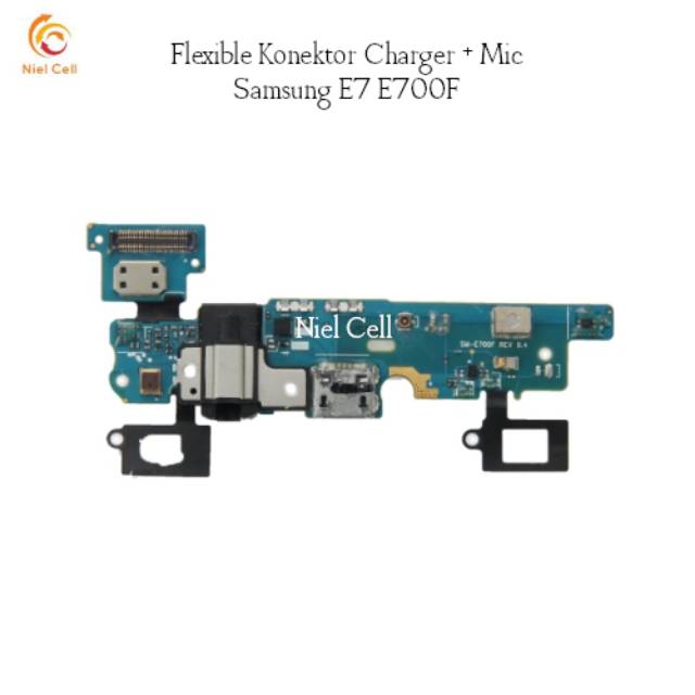 Flexible Konektor Charger Mic Samsung E7 E700F