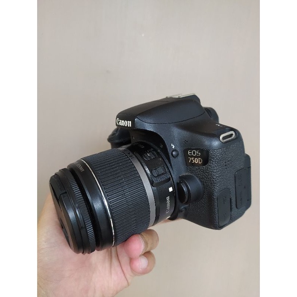 KAMERA DSLR CANON 750D TERMURAH SIAP PAKAI