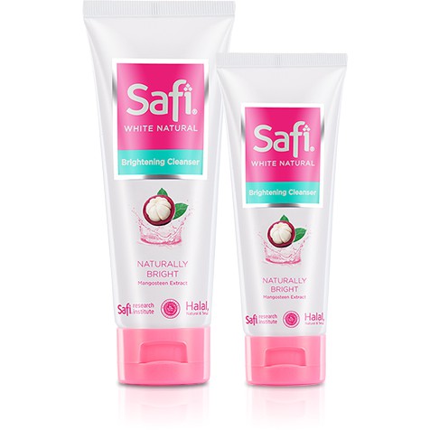 ❤️Glamouroseshop❤️ Safi White Natural Brightening Cleanser MANGOSTEEN Extract 100 gr (BIG)