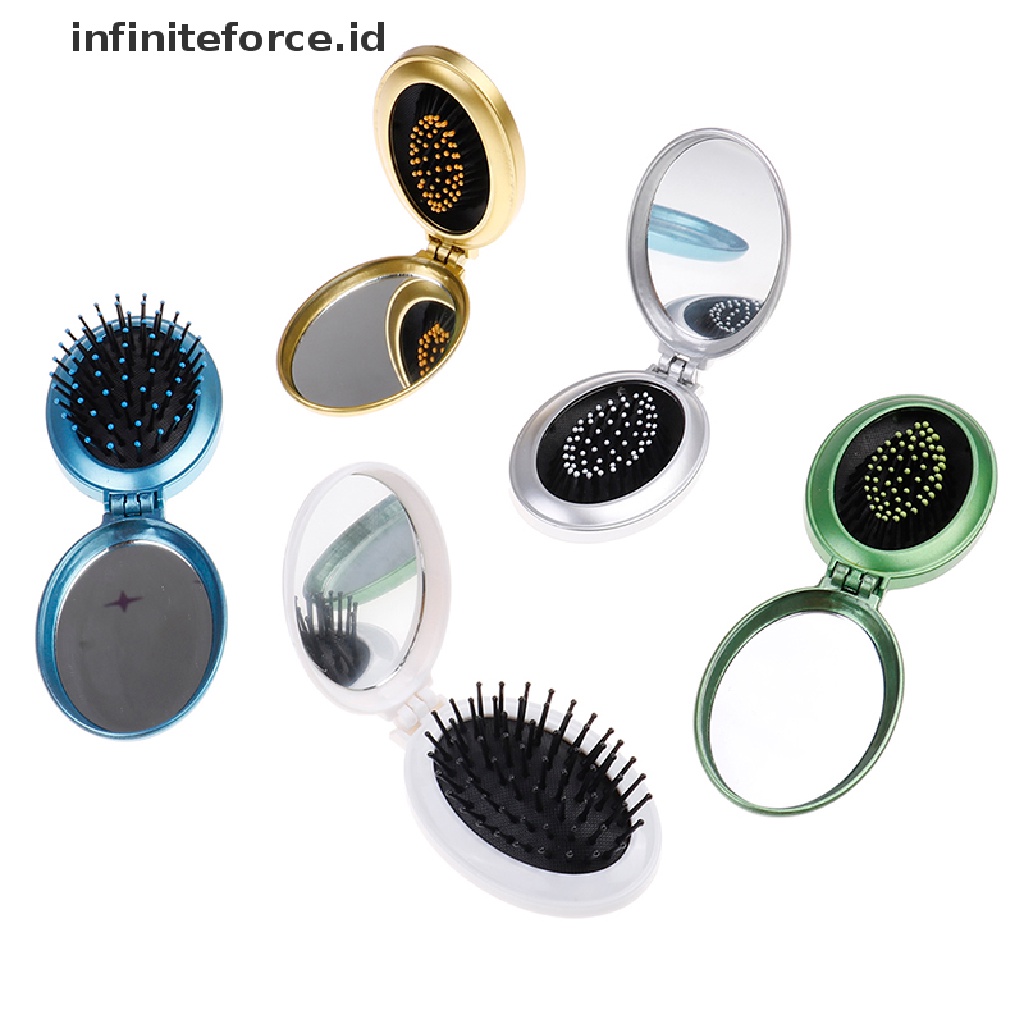 (Infiniteforce.Id) Sisir Lipat Portable Untuk Travel