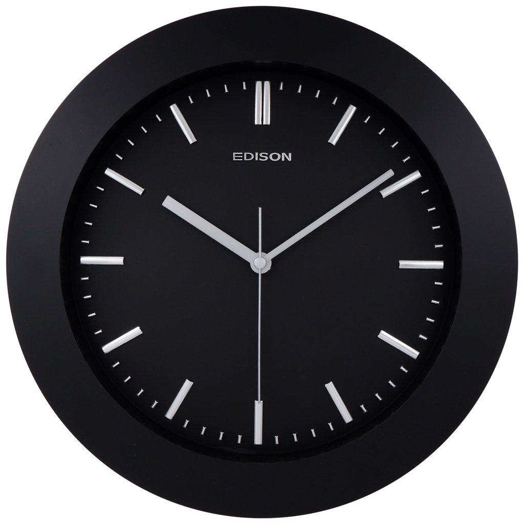 Jam Dinding Edison Sweep ES 330 T TP Timbul Diameter 330mm 33cm