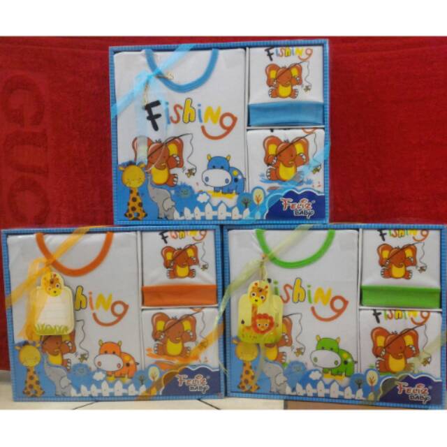 Babyset bayi  feliz baby / babyset imut dan murah