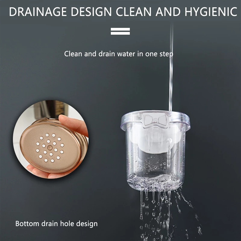 Holder Sikat Gigi Model Gantung Dinding Bentuk Beruang Untuk Rumah