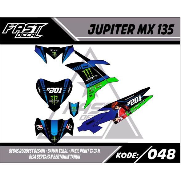 Decal jupiter mx135 048