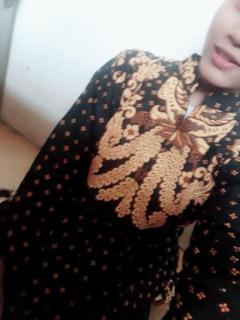 Batik Couple Keluarga Sania Ruffle Ori Ndoro Jowi Dnt