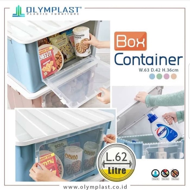 Olymplast container Box (OBC) harga per PCS bukan SET khusus Gojek