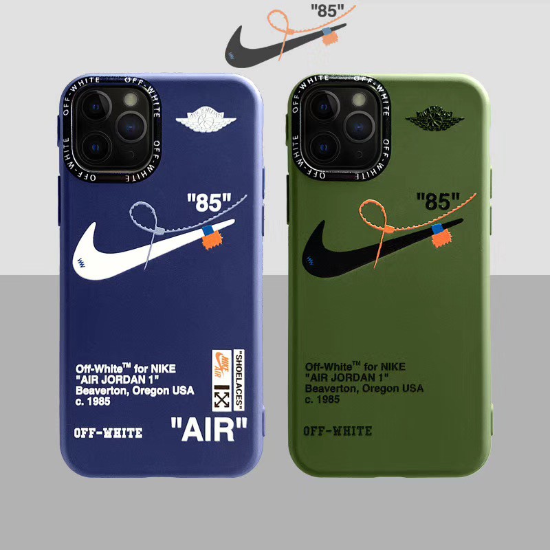Off White Nike Army Navy Silicone Case iPhone11 iPhone11Pro