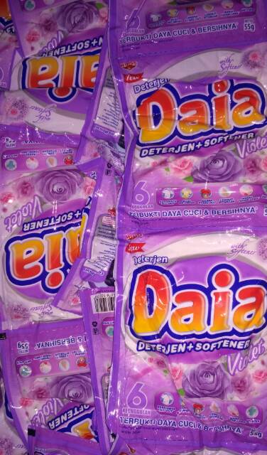 Deterjen Daia kemasan renceng