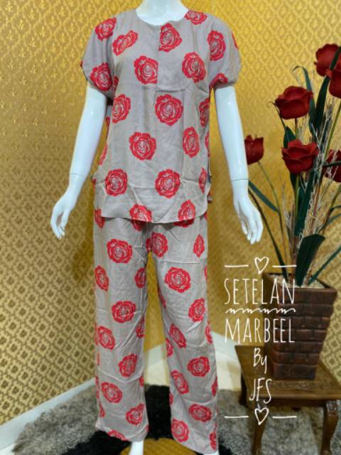 Daster Arab JFS MARBEEL One Set Rayon Basic