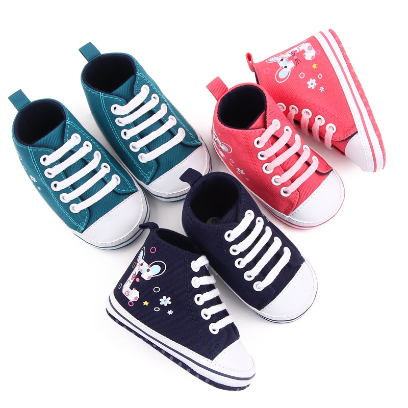 Sepatu Bayi Sneaker Baby - Sepatu Prewalker Bayi Perempuan S1198