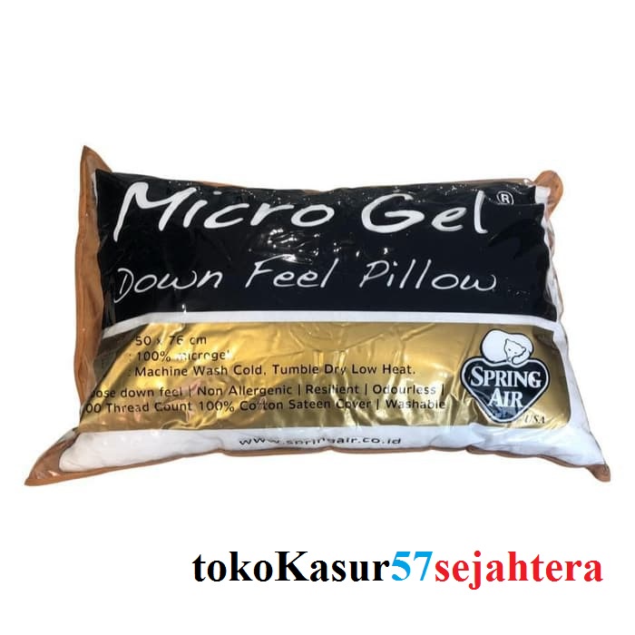 Bantal Microgel Pillow Spring Air