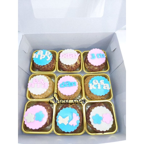 

kue sus/kue soes/sus custom/soes custom/sus ultah