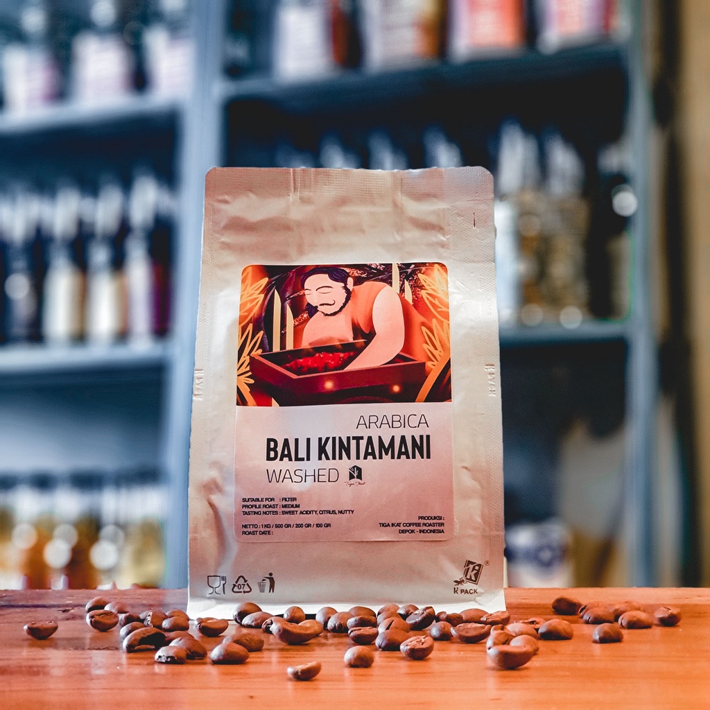 

KOPI ARABIKA BALI KINTAMANI - SINGLE ORIGIN BIJI KOPI / BUBUK - 1 KG