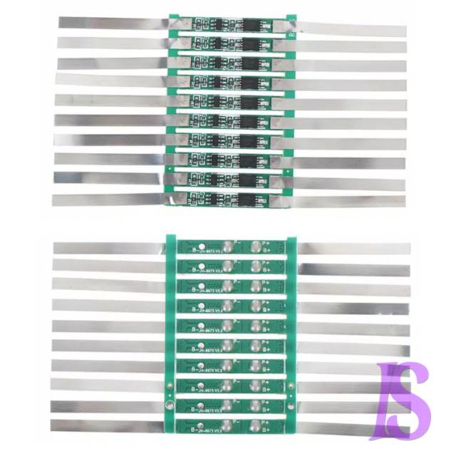 BMS 1S 3.7V 3A proteksi baterai Li-ion 18650