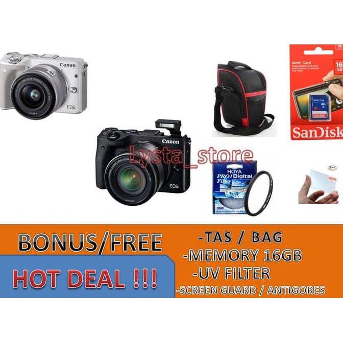 CANON EOS M3 / EOS M3 / CANON M3 murah