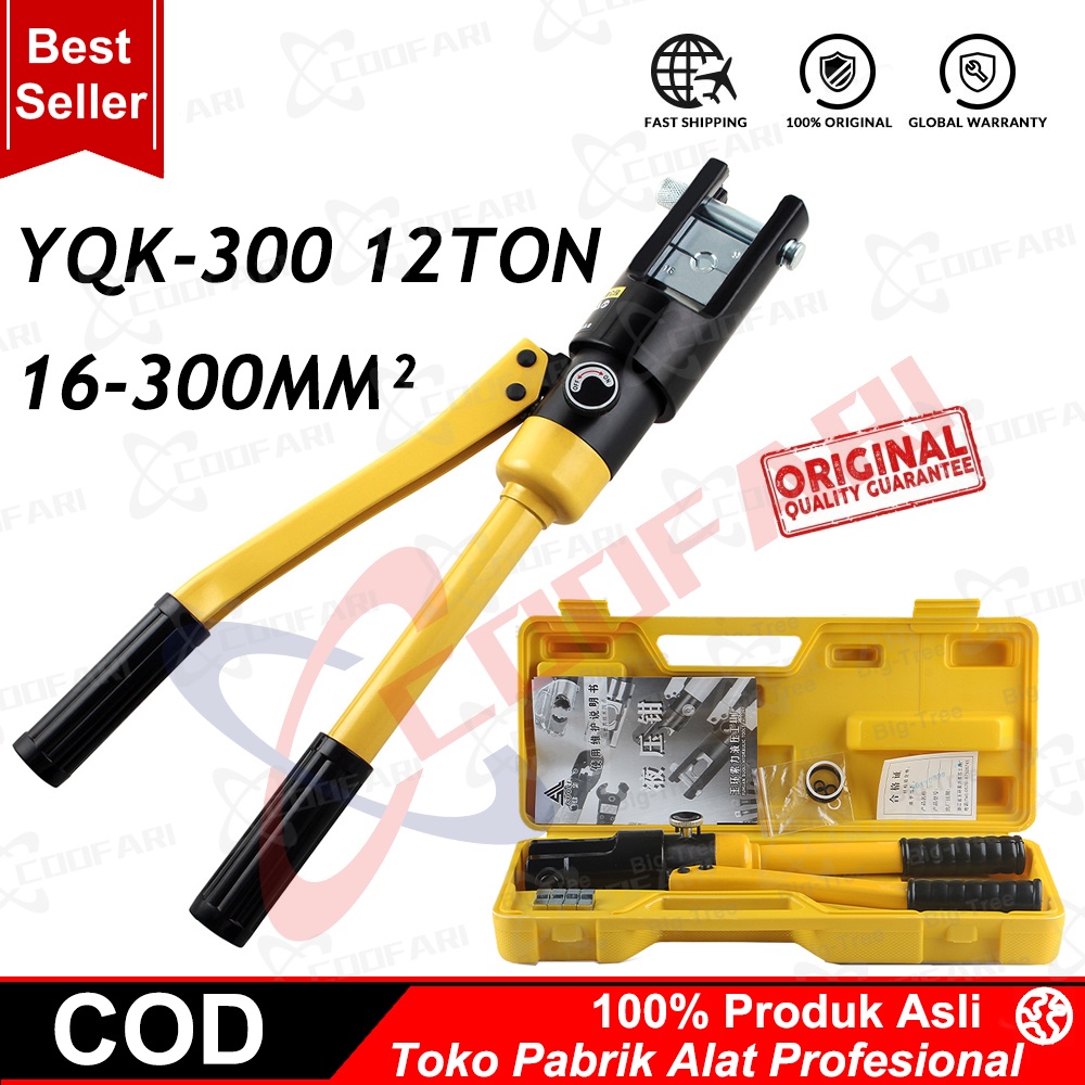 Tang Crimping Tool 300mm YQK 300 A TaiShan Tang Press Skun Hidrolik