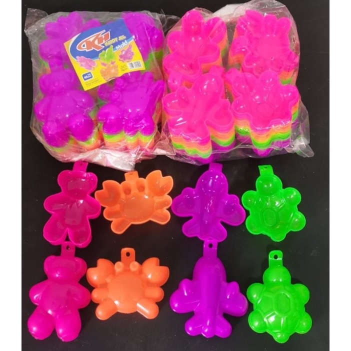 cetakan agar agar karakter isi 48 pcs