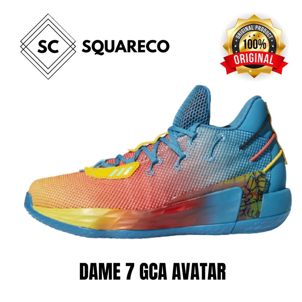 SEPATU BASKET PRIA WANITA ADIDAS ORIGINAL Dame 7 GCA Avatar FZ4409 UNISEX WOMENS MENS