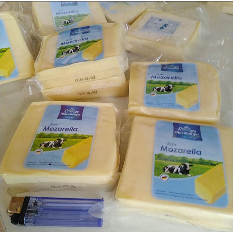 

MOZARELLA OLDENBURGER PREMIUM 200GR /Import Halal dari Jerman