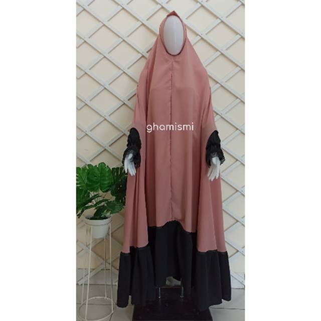 OVERHEAD KHIMAR TWOTONE