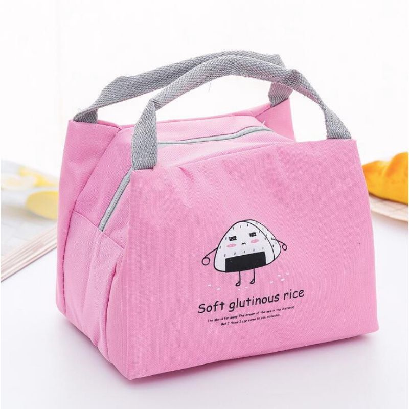 TAS BEKAL KARAKTER LUNCH BAG COOLER TAS BEKAL ALUMINIUM MOTIF