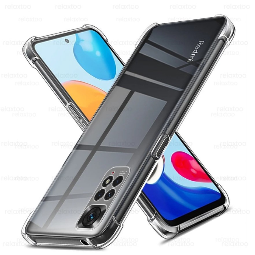 REDMI NOTE 12 PRO 4G / NOTE 11 / NOTE 11 PRO 4G 5G COVER CRACK FUZE SOFTCASE ACRYLIC AIRBAG PROTECTION CAMERA - REDMI NOTE 11