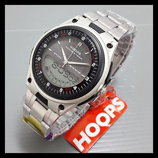 HOT DEAL JAM TANGAN HOOPS ORIGINAL TANPA GARANSI TAHAN AIR DUAL TIME