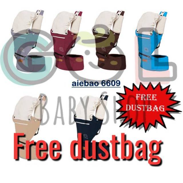 Gendongan Bayi Baby Carrier Hipseat Hip Seat Carrier Aiebao 6609(Jual 6608 6612 6618 6626 6627 6629)