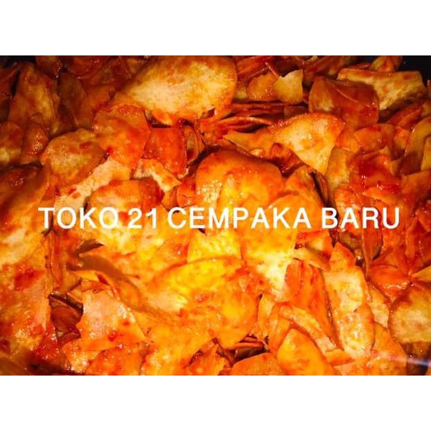 

Sale Keripik Singkong Lengket Naga Laut 1 Ball | Kripik Singkong Pedas Enak