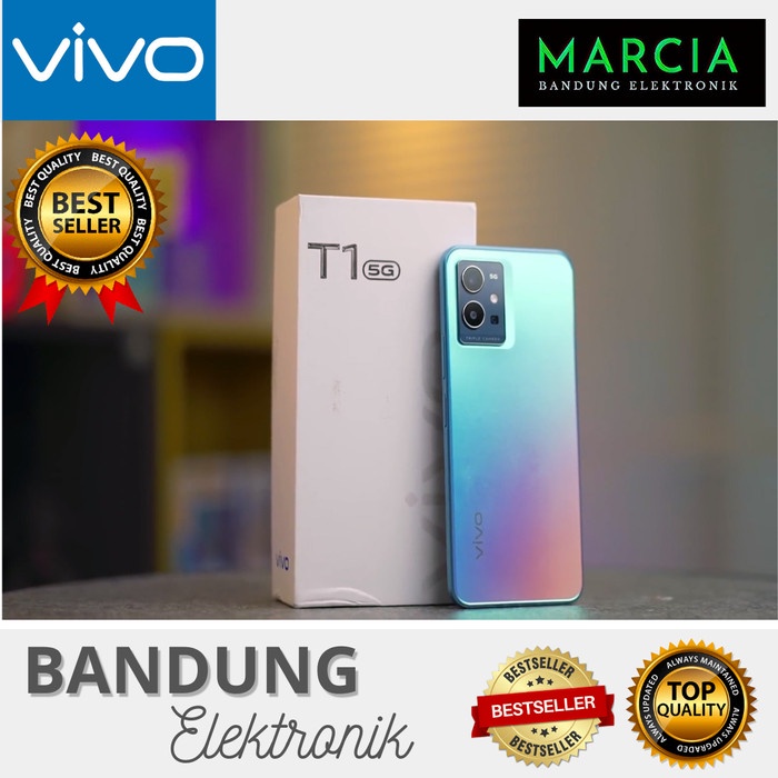 Vivo T1 5G 8/256GB Dimensity 810 5G Garansi Resmi terbaru asli murah -