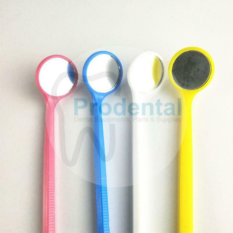 Dental kaca mulut kacamulut plastik disposable mouth mirror kaca cermin gigi behel alat periksa gigi