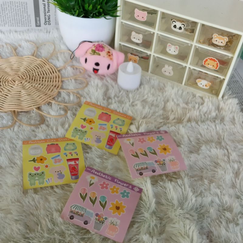 

Sticker Sheet Aesthetic kisscut cute series