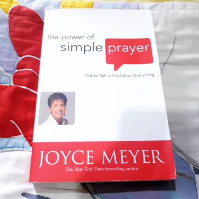 Buku spiritual/rohani Joyce Meyer (english)