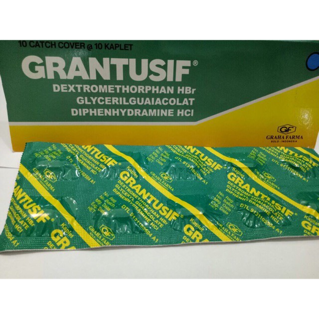 Grantusif obat batuk murah/strip