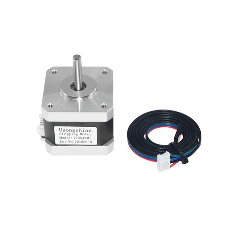 [HAEBOT] Motor Stepper Nema 17 17HS4401 Kabel 42mm 38mm 1.5A 0.4Nm CNC 3D Printer Plotter Drawing Laser