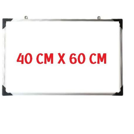 

(KiS➽) ⭐️ Papan Tulis White Board Gantung Ukuran 40X60 cm Terbaik ||Barang terupdate
