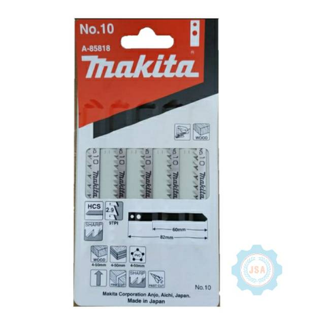 Mata Gergaji Jigsaw Makita No 10