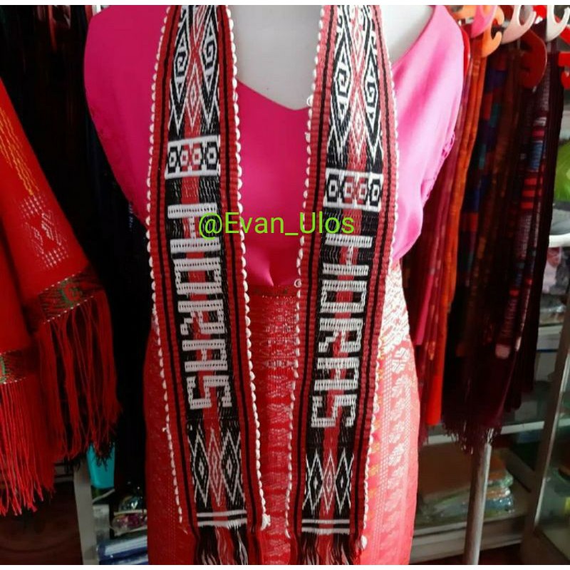 Syal Sortali Selempang Stola BatakTenun