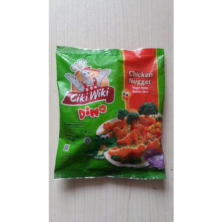 

Ciki Wiki Dino Chicken nugget 250 gr