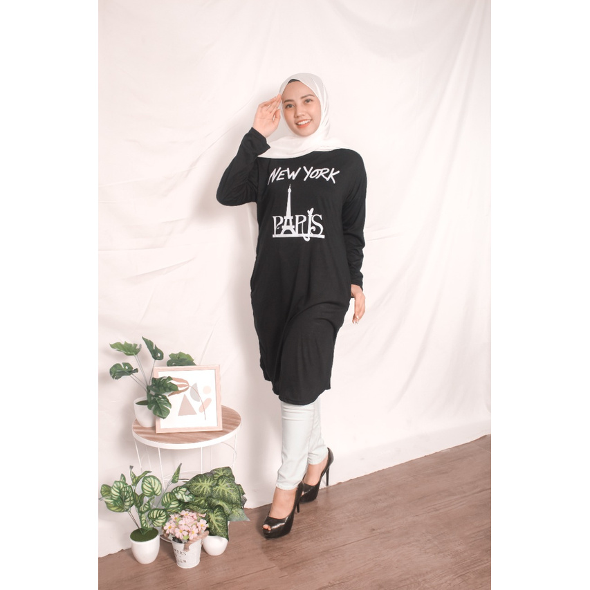 [12.12] RX FASHION - TUNIK NEWYORK // FASHION ATASAN WANITA BAHAN KATUN