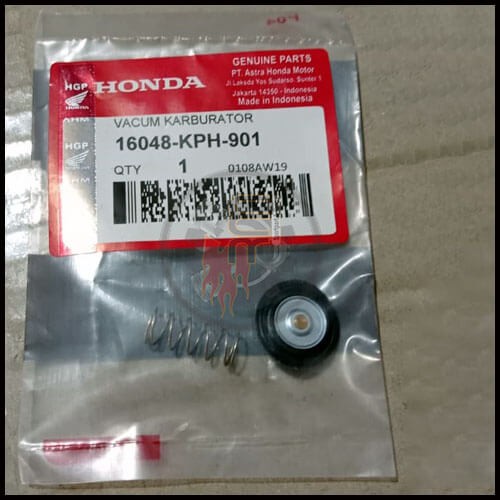 KARET MEMBRAN DIAFRAGMA HONDA SUPRA X 125 - KHARISMA AHM KODEPART: 16048KPH901 16048-KPH-901