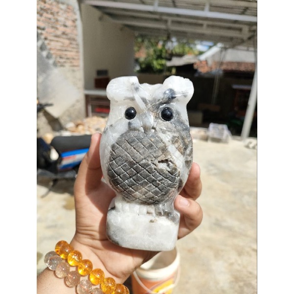 ukiran burung hantu owl carving crystals ukiran burung batu akik batu rajah batu kesehatan