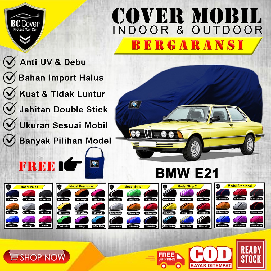 Body Cover Mobil Sedan BMW E21, Sarung Mobil BMW Seri 3 E21, Selimut Tutup Pelindung Outdoor