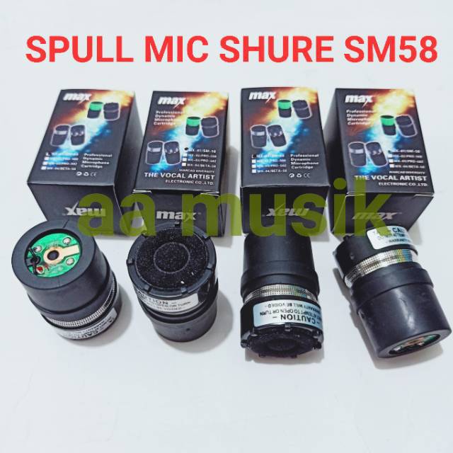 SPULL MIC SHURE SM58LC SPUL MIC KABEL