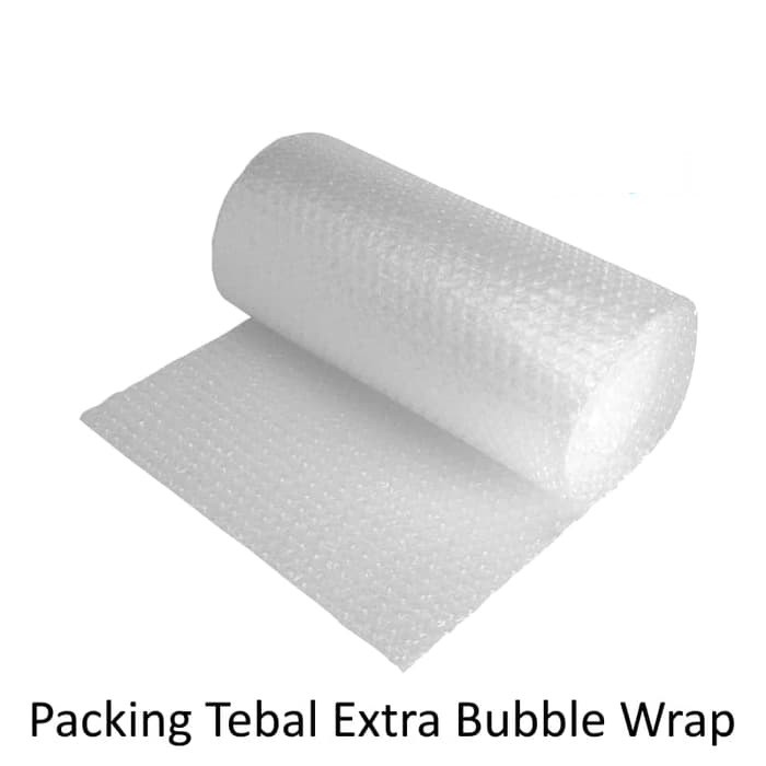 Tambahkan Double Packing Plastik Bubble Wrap